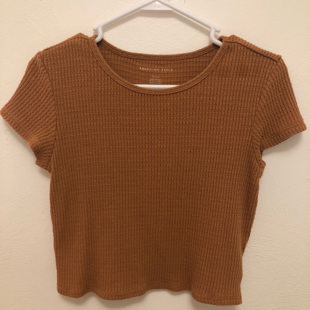 Orange American Eagle tee /s/
